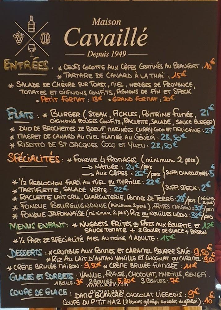 Le P'tit mazot - Menu Image 1